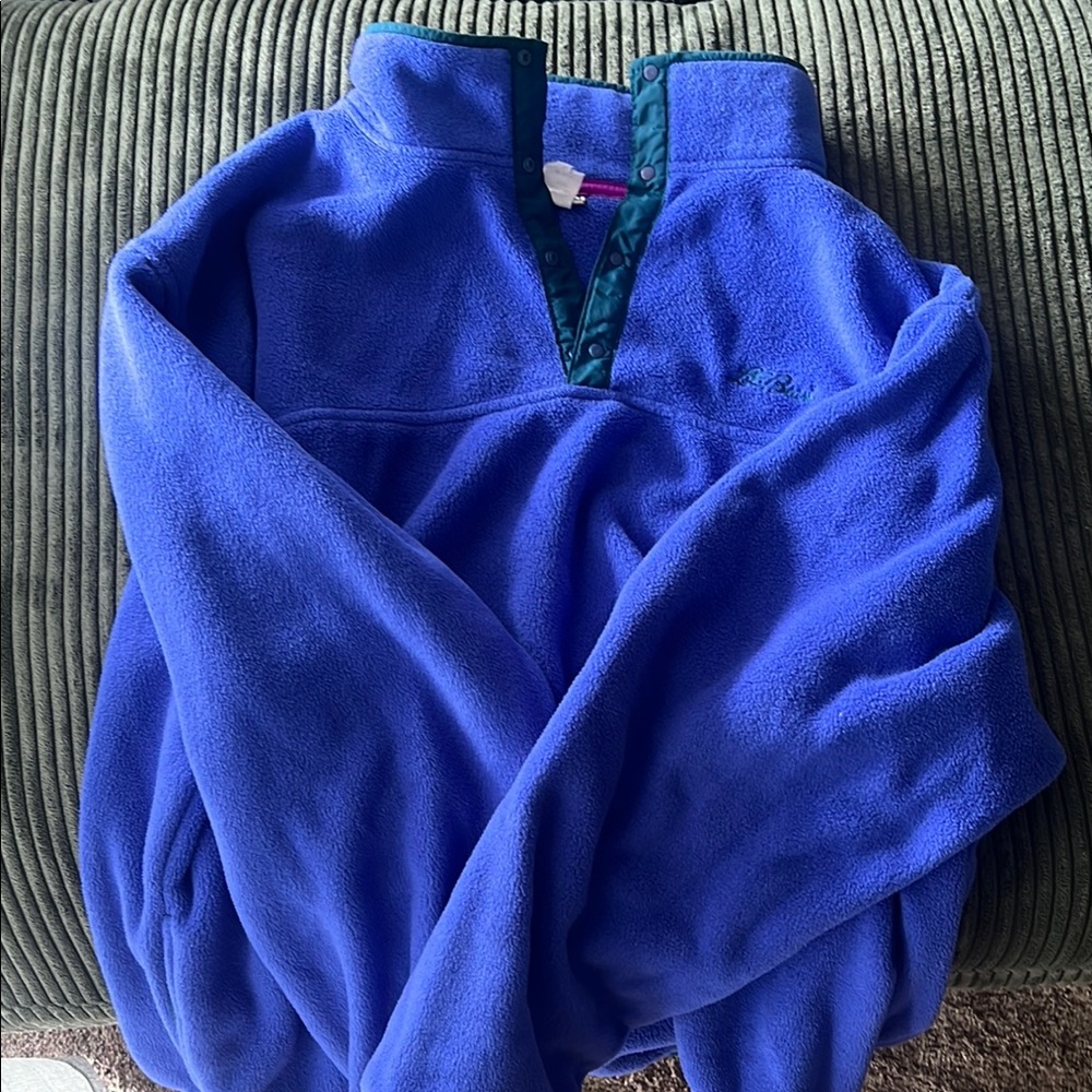 LL Bean Fleece Pullover